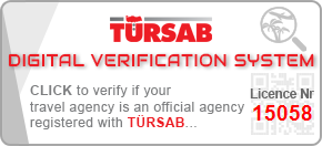 TÜRSAB Digital Verification System - Licence Nr 15058